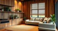 eco friendly home theater materials