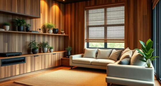 eco friendly home theater materials