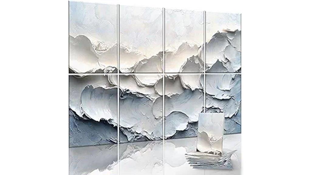 eight panel soundproofing set