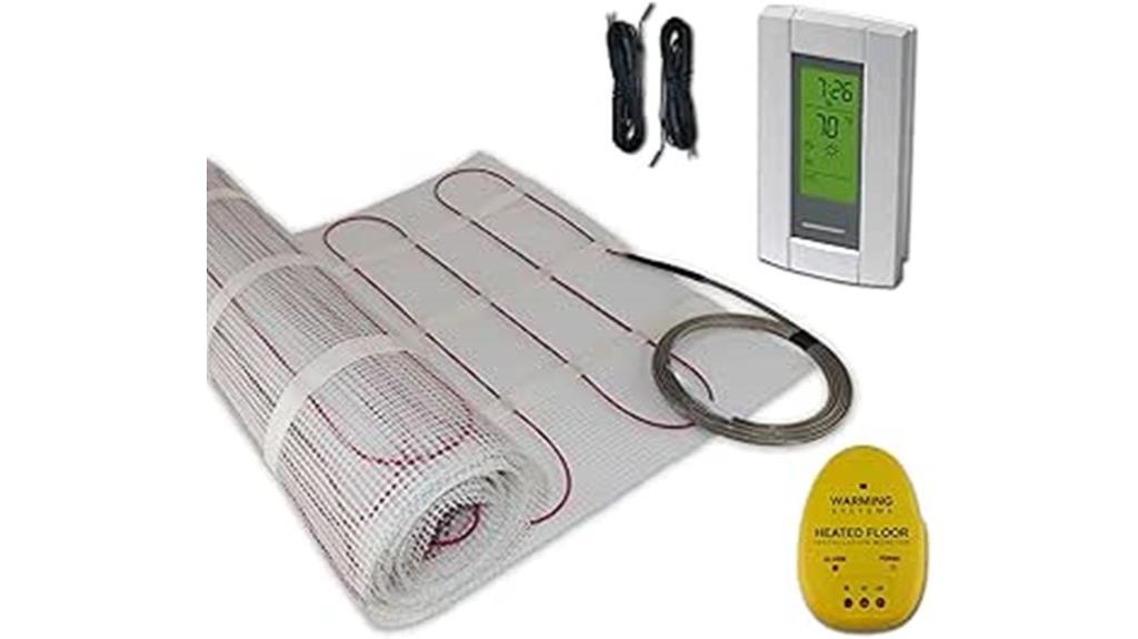electric floor heating system