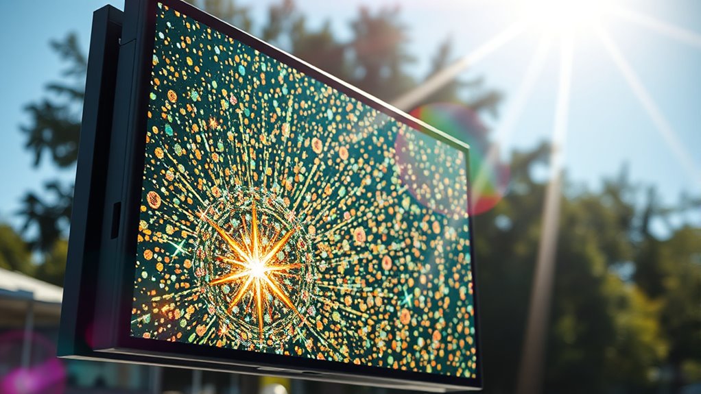 enhanced clarity in bright environments