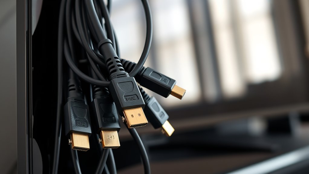 ensure cables are fully secured