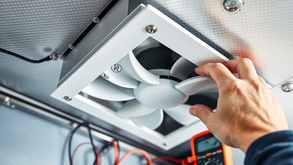 ensure proper fan installation