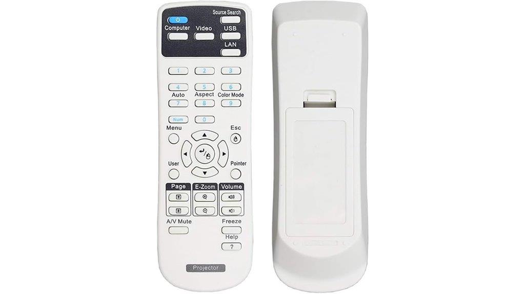 epson universal projector remote