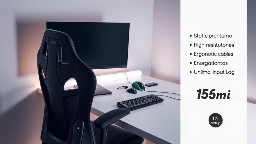ergonomic gaming setup tips