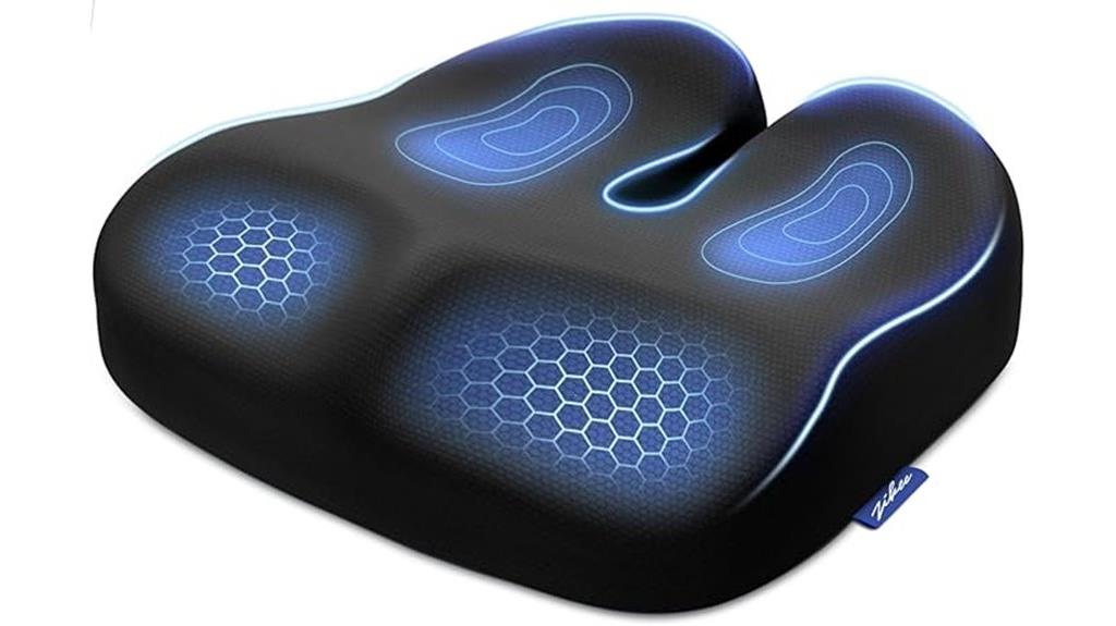ergonomic thigh relief seat