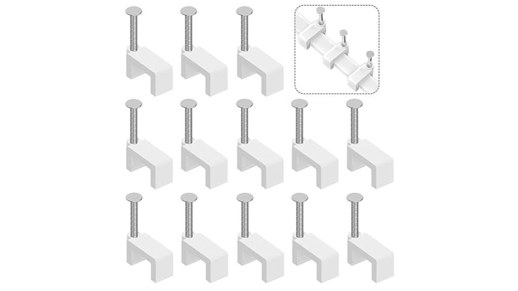 ethernet coax cable clips