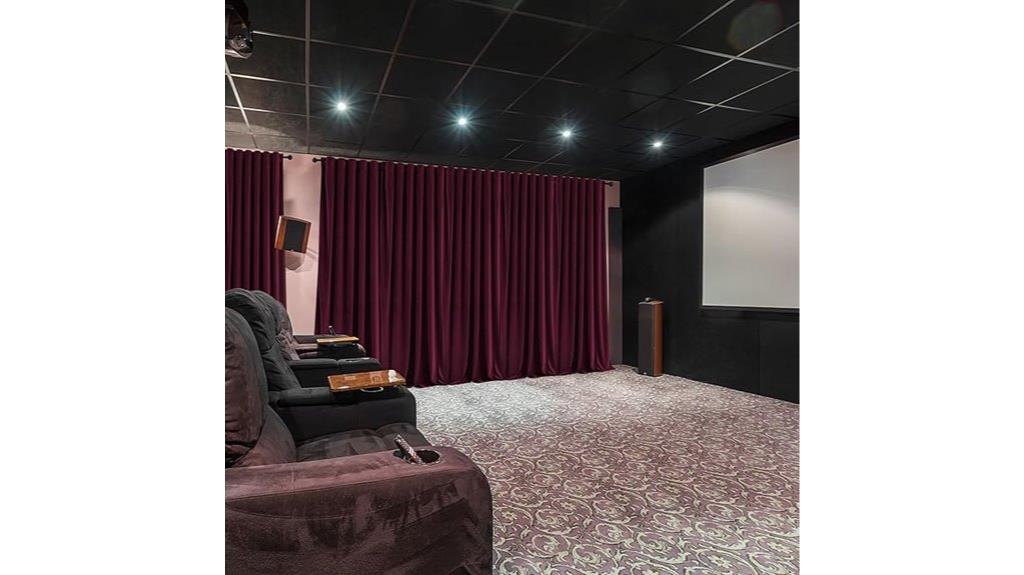 extra wide velvet blackout drapes