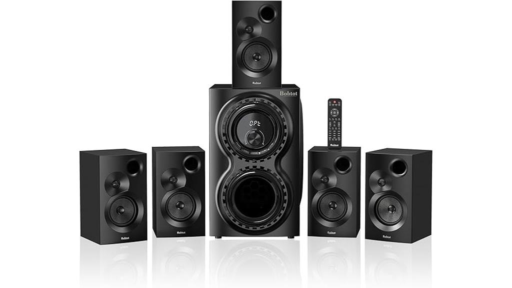 five speaker home theater