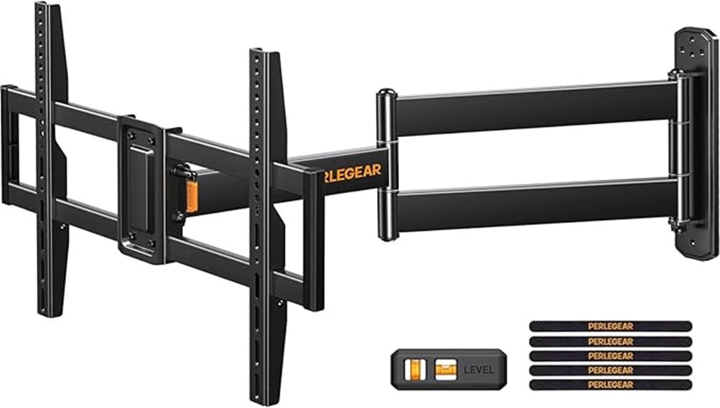 flexible corner tv mount