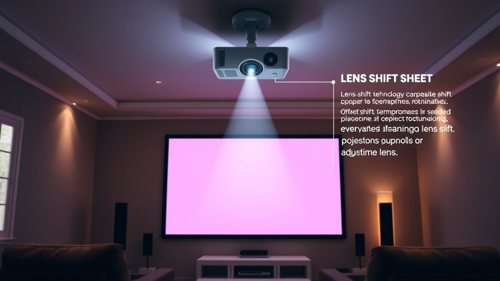 flexible projector placement options