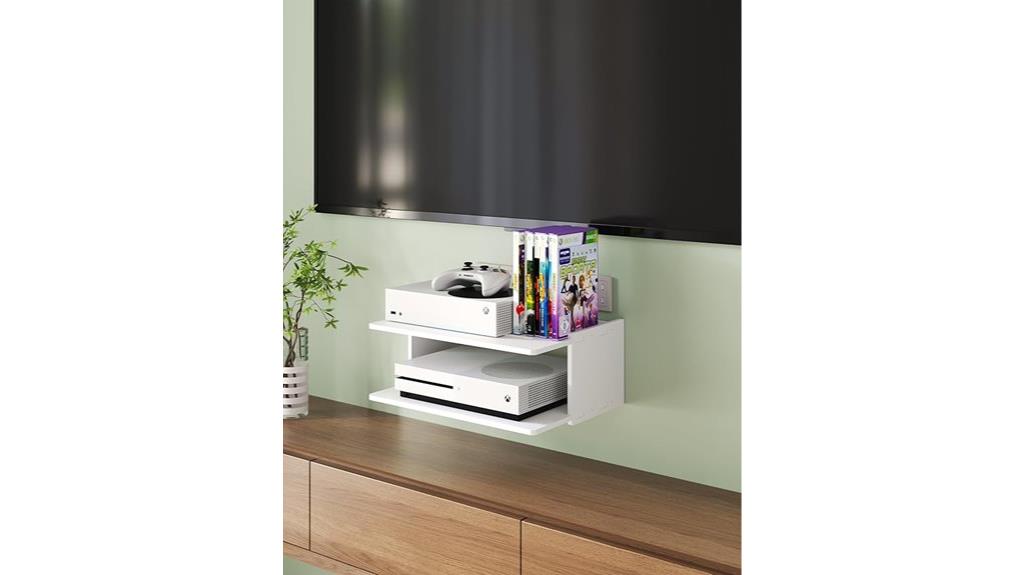 floating tv shelf stand