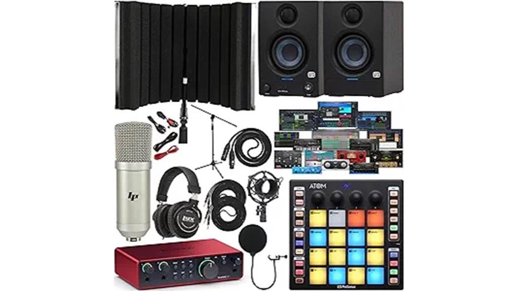 focusrite scarlett 2i2 studio bundle