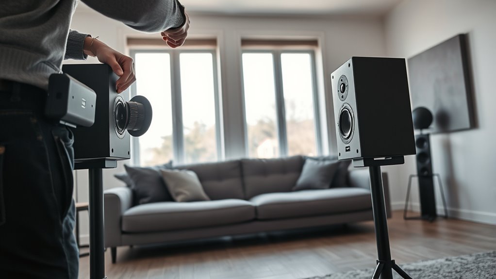 follow measurement and placement