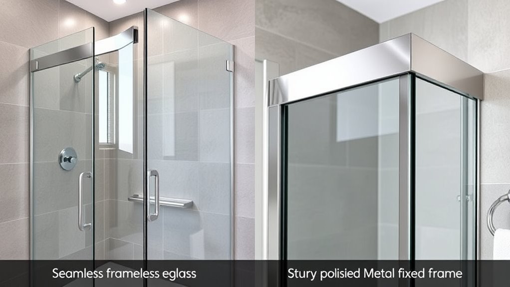 frameless shower installation steps
