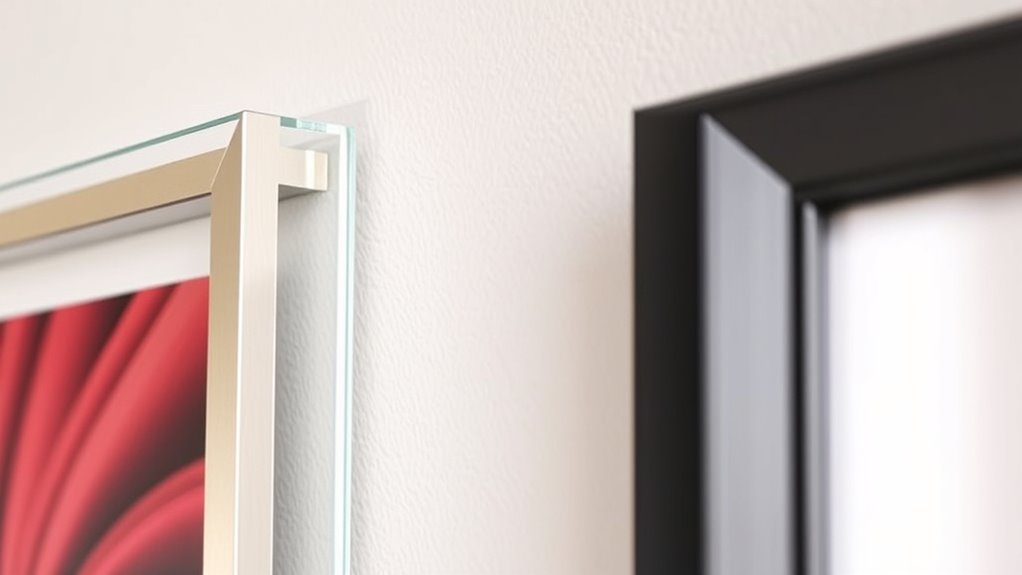 frameless vs fixed frame