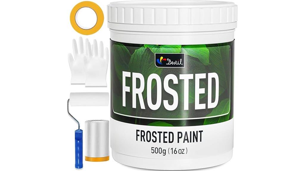 frosted window glass paint