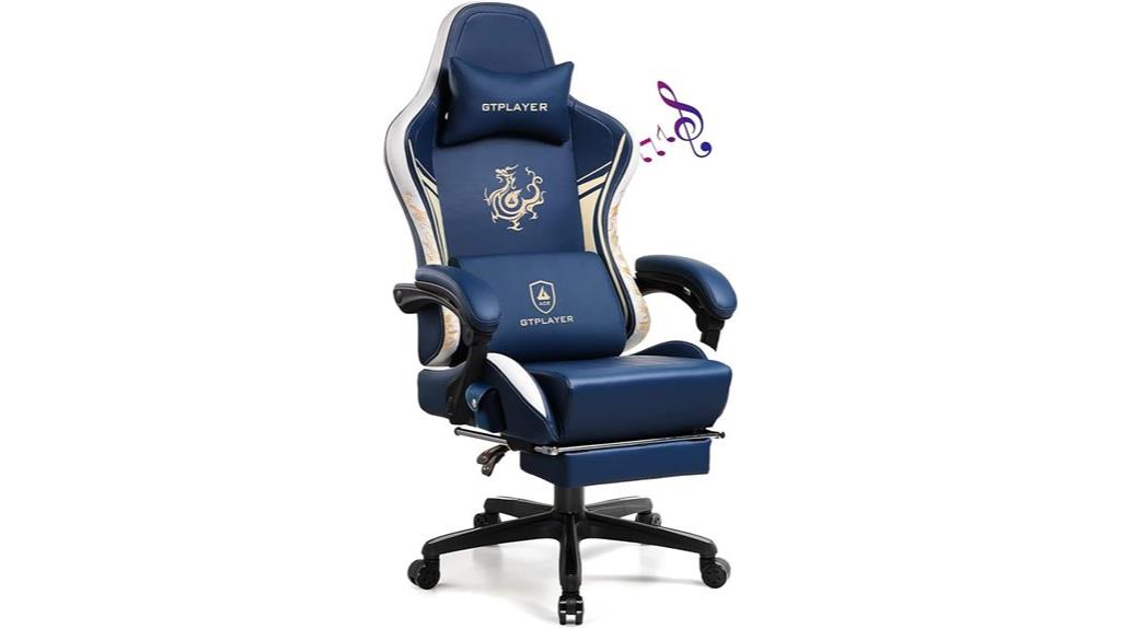 gaming chair with speakers