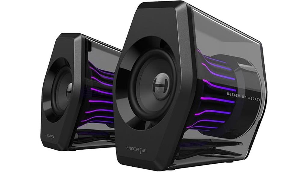 gaming speakers with rgb
