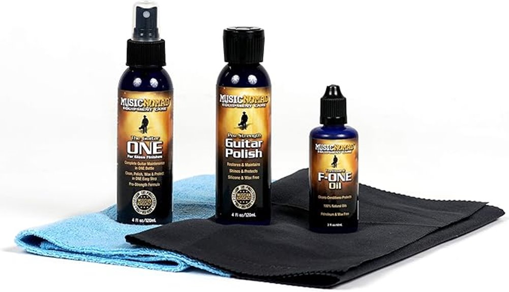 guitar cleaning and care kit