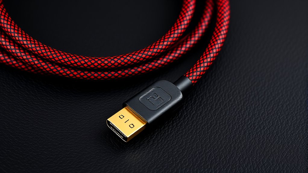 handle cables gently carefully