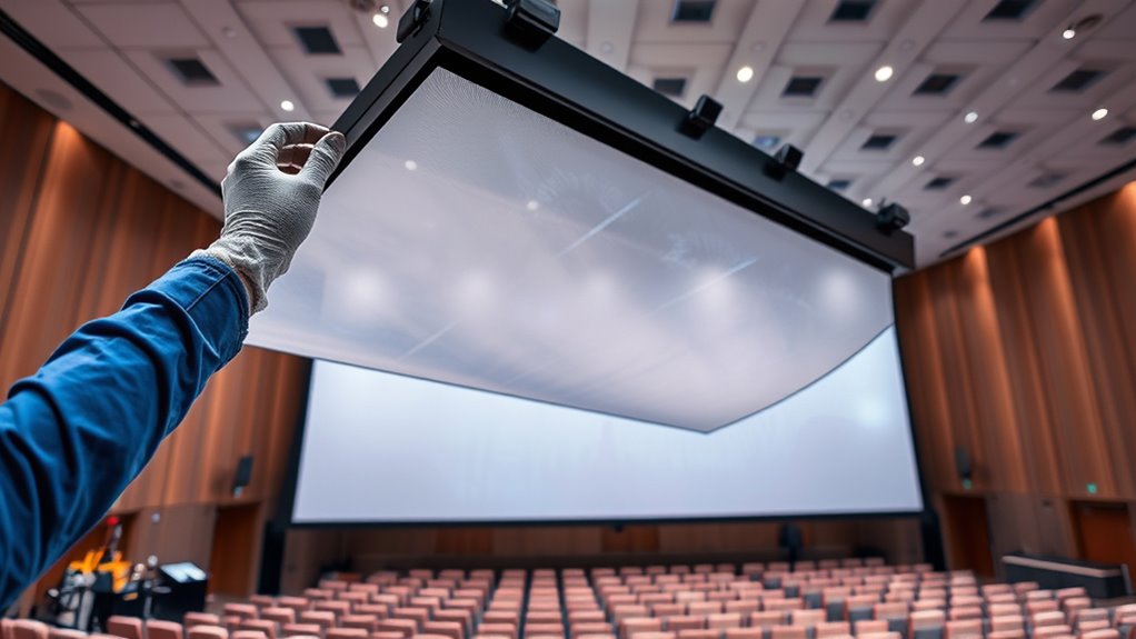 handle screens with care