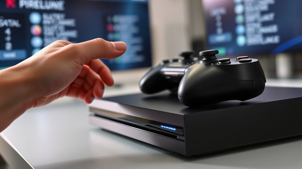 hands free console control