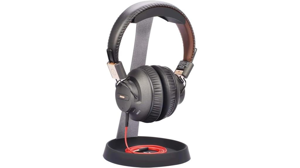 headphone stand with cable