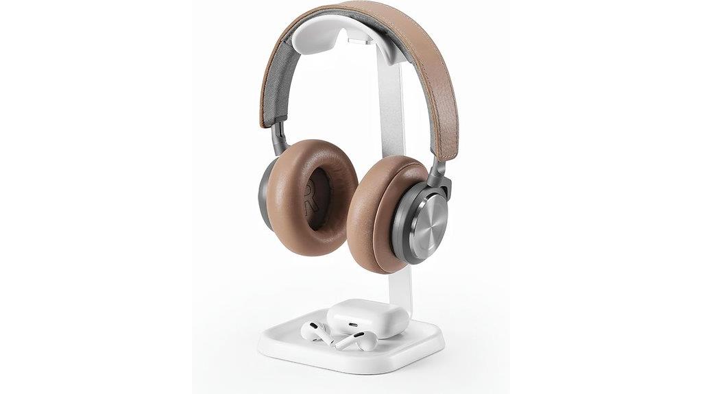 headphone stand with storage