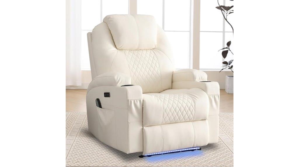 heated massage recliner