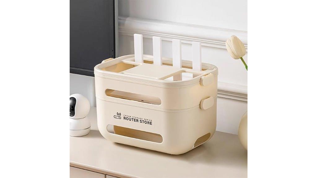 hidden wifi router storage