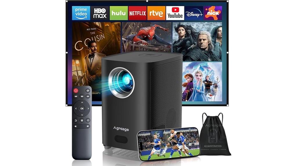 high brightness home projector