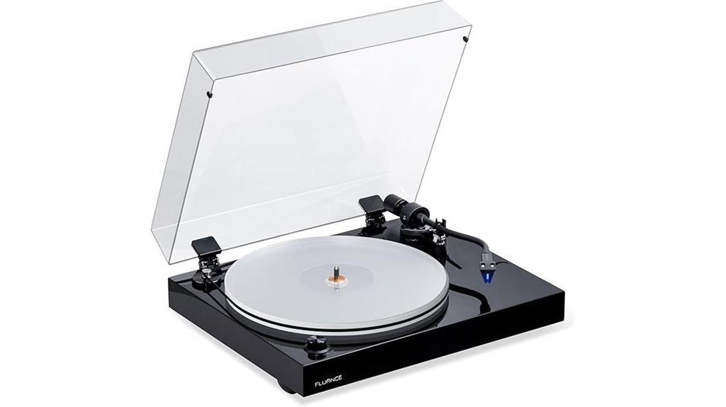 high end turntable with cartridge
