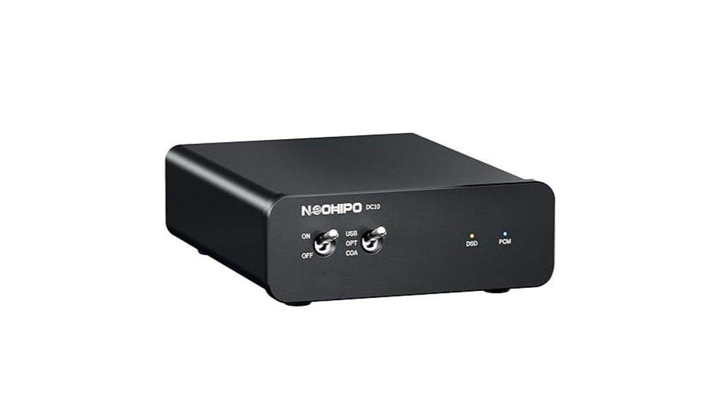 high fidelity amplifier dac