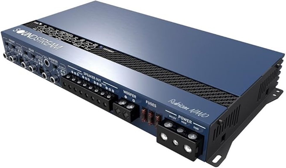 high power 5 channel amp