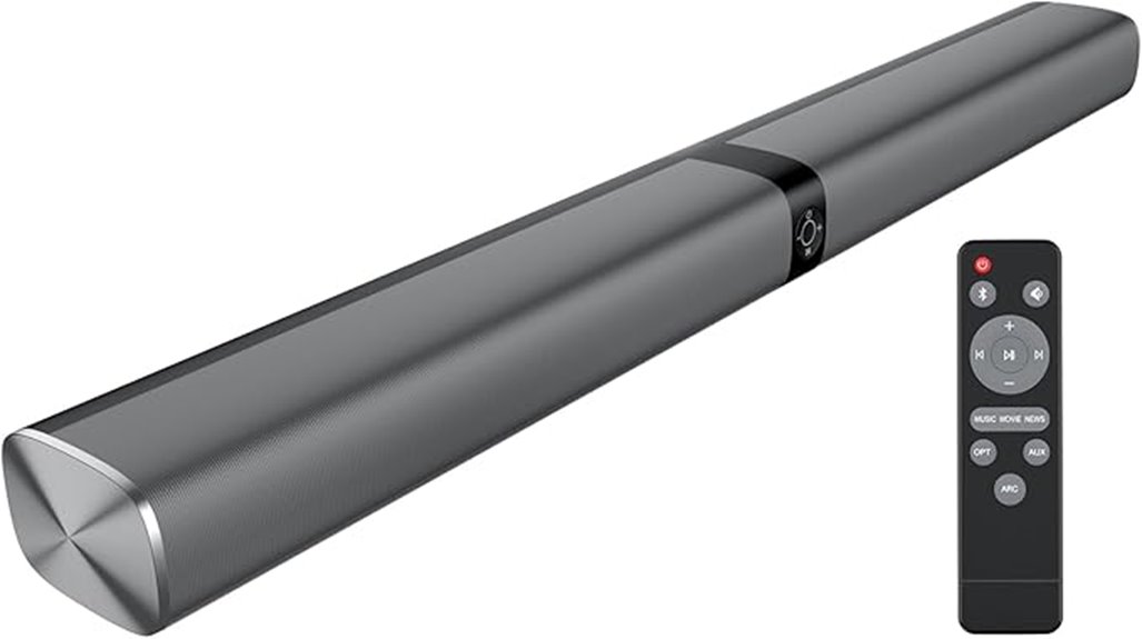 high powered bluetooth soundbar