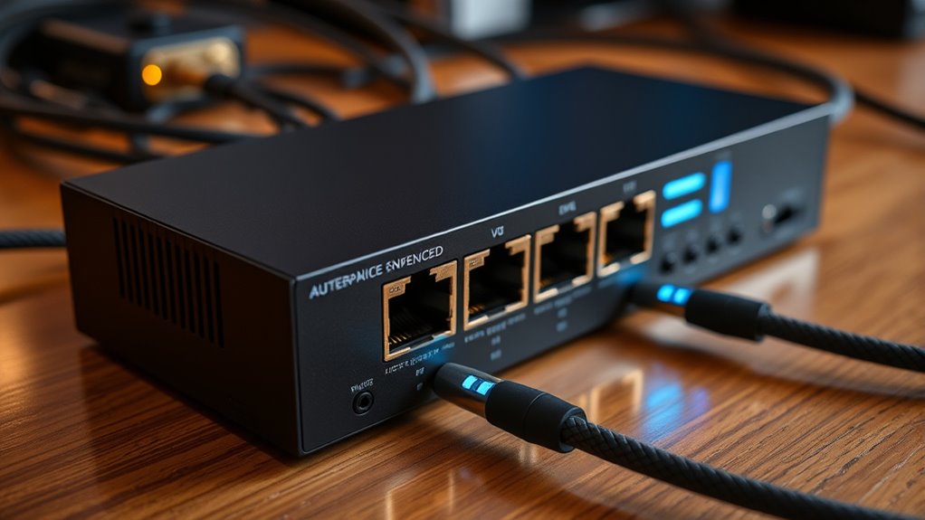 high quality audio signal integrity