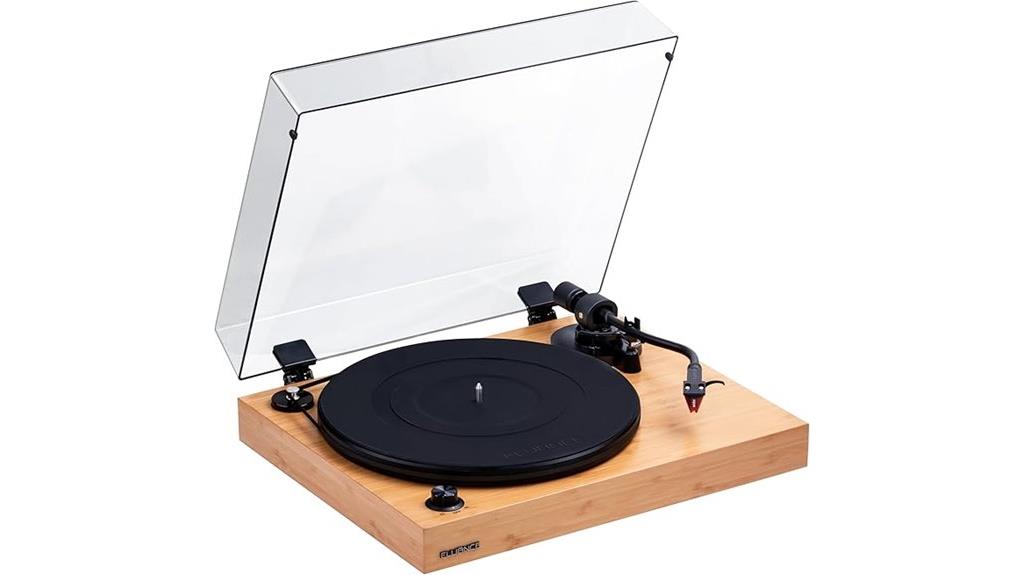 high quality vinyl record player