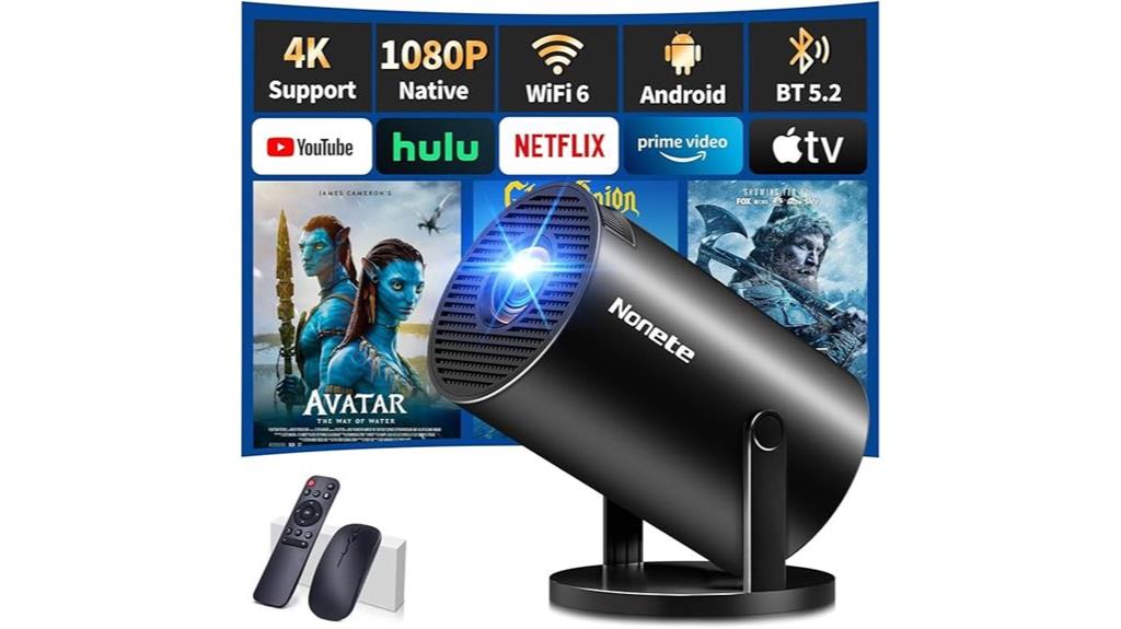 high resolution wireless projector