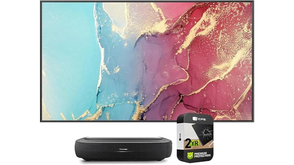 hisense laser projector bundle