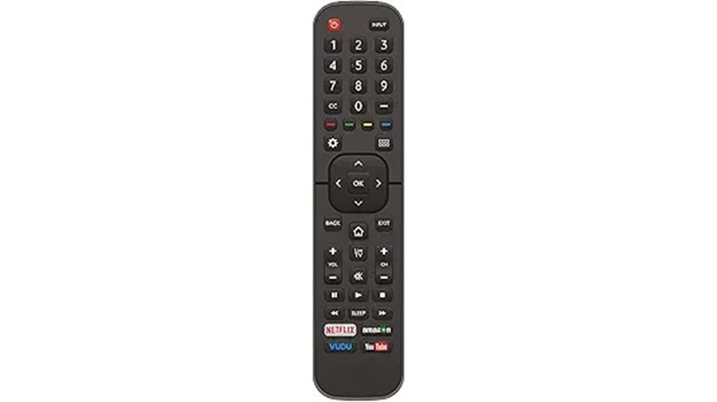 hisense smart tv remote