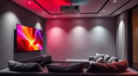 home cinema display options