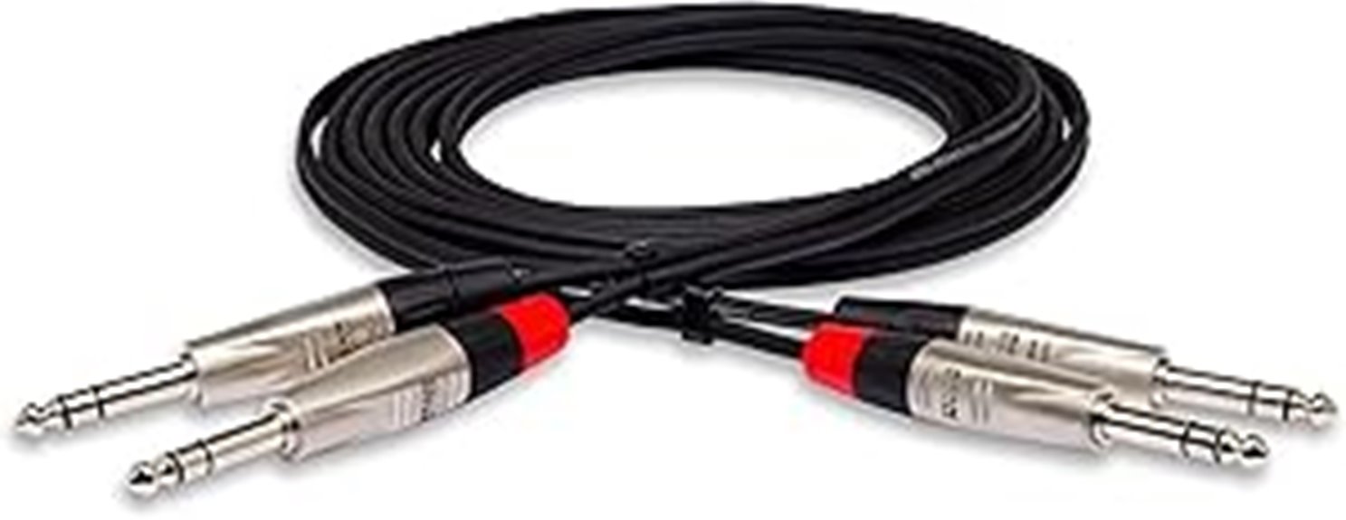 hosa stereo interconnect cable