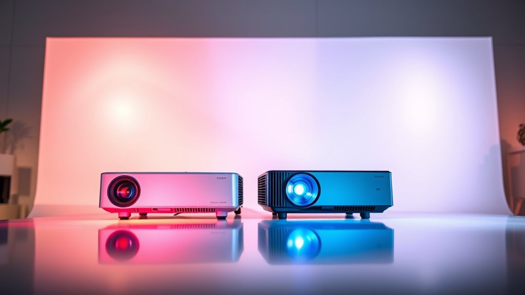 image quality versus brightness