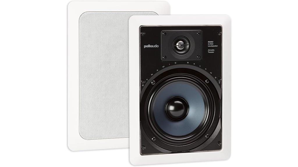 in wall 6 5 inch speakers