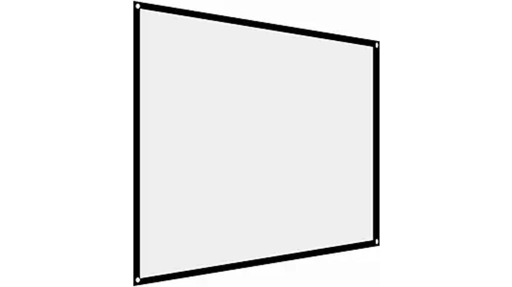 indoor outdoor projector screen