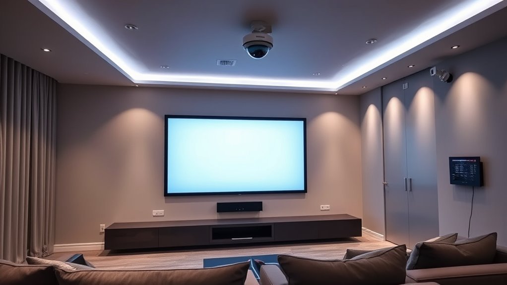 integrated security and entertainment