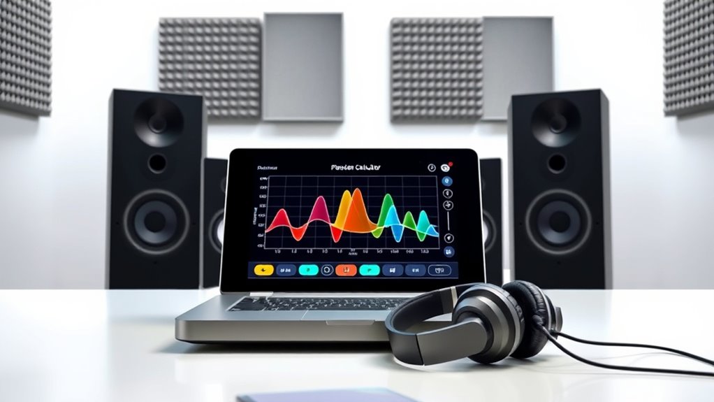 interactive customizable sound calculator