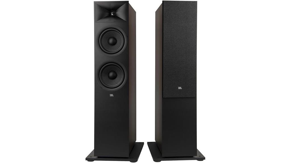 jbl dual 8 inch floorstanding
