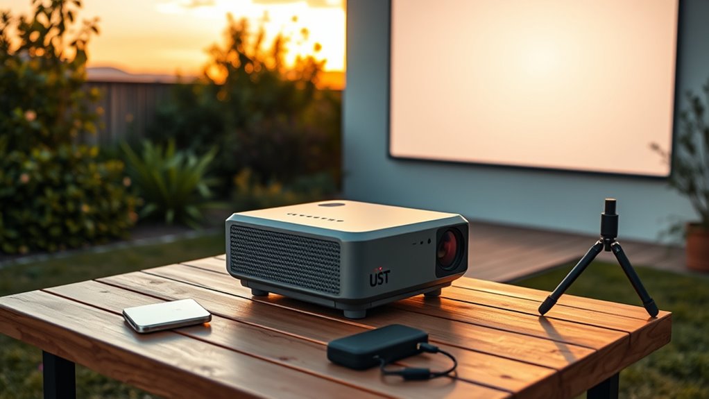 key portable projector features